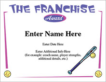 The Franchise Certificate