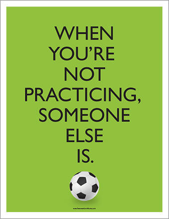 School Soccer Poster
