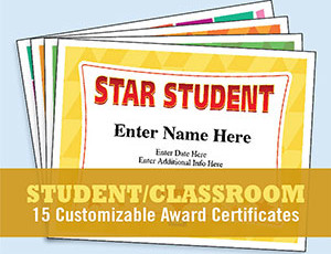student certificates image