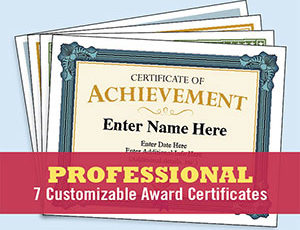 professional certificate image